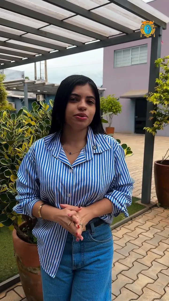 Euliane, Aluna de Medicina da UASS-PJC, de São Luís (MA)
